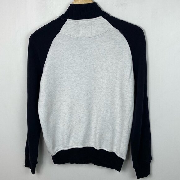 Aritzia Wilfred Free Colorblock Bomber Jacket Full Zipper Size Small Minimalist - Picture 9 of 9